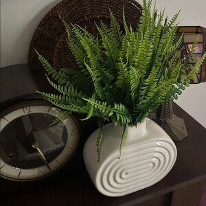 Artificial Green Fern Leaves for Home Decor set of 3
